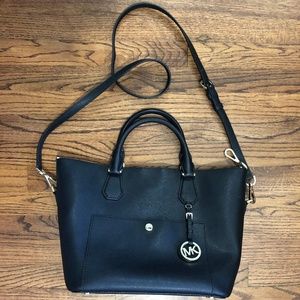 BRAND NEW Michael Kors black purse tote bag